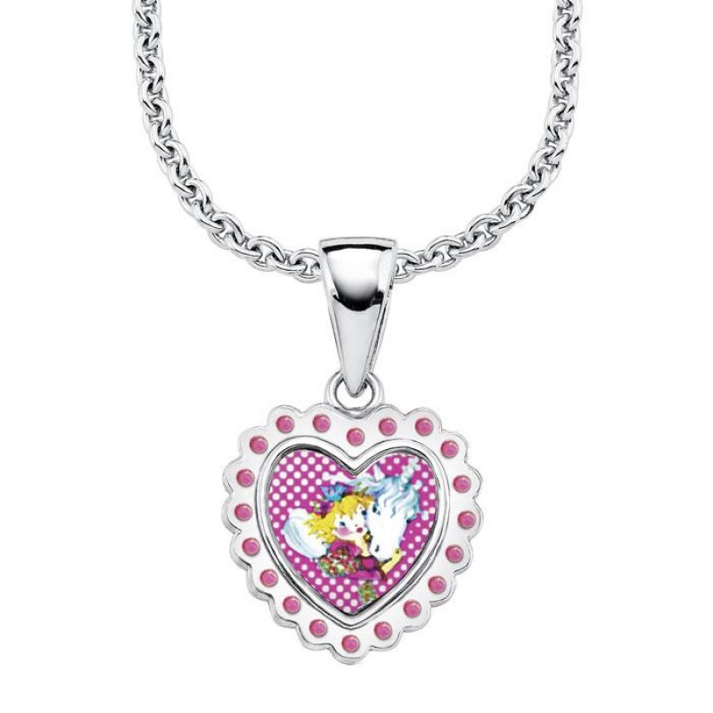 Prinzessin Lillifee Kette mit Einhorn Rosalie 397476 PLF3/14 - Brintrup -  Juwelen | Perlen | Uhren | Schmuck | Silberketten