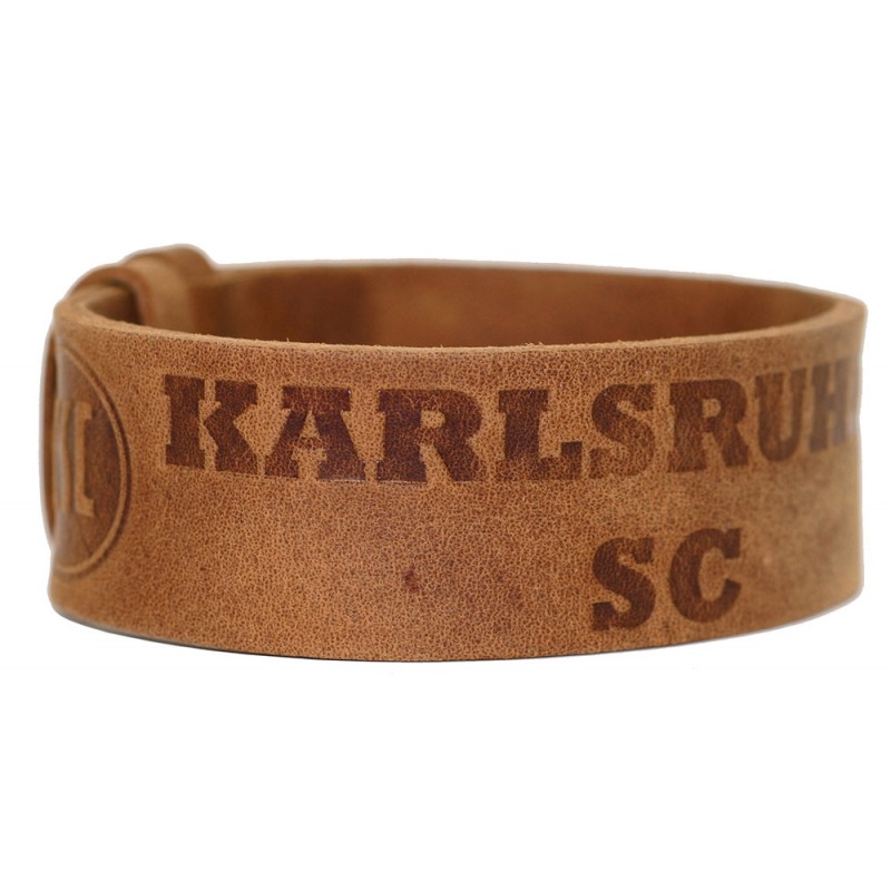 Karlsruher SC Leder Armband 9-10128 69400112