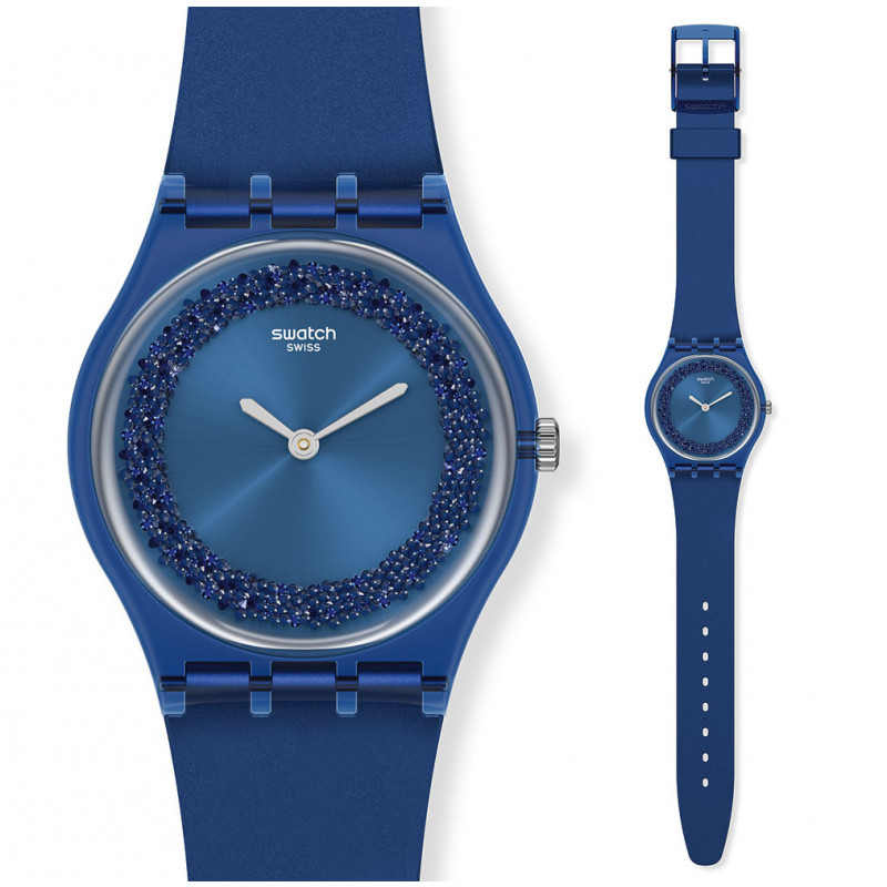 Swatch Sideral Blue Uhr GN269
