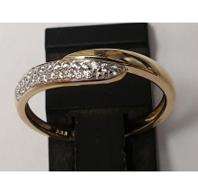 Damenring aus 333/- Gold Ring mit Zirkonia 910082R-56