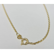 Halskette aus 333/- Gold facettierte Anker 1.0450-60cm