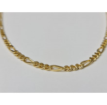 Halskette Figarokette aus 585/- Gold Best.Nr. 13.371032-50cm