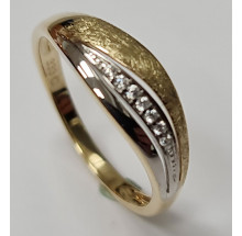 Damenring aus 333/- Gold Ring mit Zirkonia 910196R-56