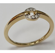 Damenring aus 333/- Gold Ring mit Zirkonia 910195R-54