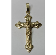 Goldenes Kreuz mit Korpus aus 585/- Gold Best. Nr. B440129-B440130