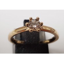 Damenring Verlobung Antrags - Ring Gold 1-06093-51-0008