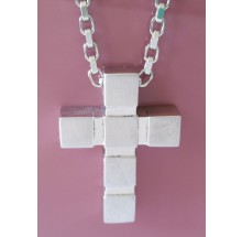 Viventy Damen Halskette mit einem Kreuz Anhänger 690962