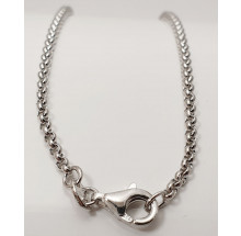 Damen Halskette aus 925/- Silber Erbskette 960520000-60cm