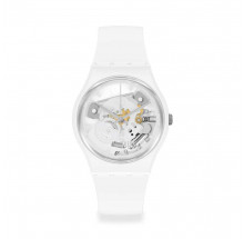 Swatch Live Time White Uhr SO31W102