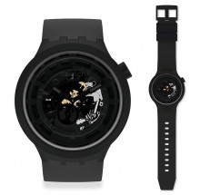 Swatch Big Bold Ceramic C-Black Uhr SB03B100