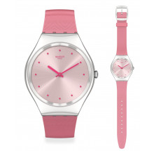 Swatch Skin Irony Rose Moire Uhr SYXS135
