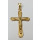 Goldenes Kreuz mit Korpus - Anhänger 750/- Gold  Best. 120321k