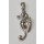 Anhänger Seepferd Seepferdchen mit Glitzer Steinen 925/- Silber 425-40-11212-610