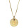 Vermaye Skarabäus Onyx Halskette mit Anhänger silber vergoldet 0725844991207