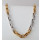 Damenkette bicolor aus 585/- Gelbgold & Weißgold 64-85500-3