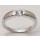 Damenring - Bandring aus Silber mit Zirkonia LB104-56