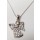 Damen Halskette mit Anhänger Engel mit Herz 925/- Silber 99011293450