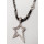 Damen Halskette mit Anhänger Stern Silber 99031993430