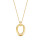 Esprit Damen Halskette es-Organic Link Gold ESNL13096B900