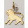 Goldener Anhänger Sternzeichen Löwe Zodiac Lion 06.1015.03lo