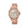 Casio Sheen Damenuhr Uhr mit Besatz Best. Nr. SHE-3516PG-9AUEF