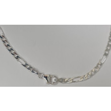 Halskette Figarokette aus 925/- Silber Best.Nr. 14.371055/60cm