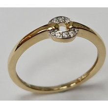 Damenring aus 333/- Gold Ring mit Zirkonia 910195R-54