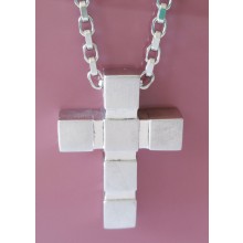 Viventy Damen Halskette mit einem Kreuz Anhänger 690962