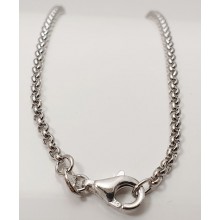 Damen Halskette aus 925/- Silber Erbskette 960520000-40cm