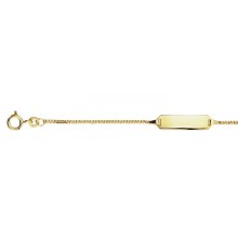 Kinder ID-Armband Gravurband Gold 5.56049/16cm