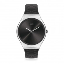 Swatch Skin Irony Black Quilted SYXS136