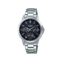 Casio Sheen Damenuhr Uhr mit Besatz Best. Nr. SHE-3516D-1AUEF