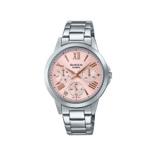 Casio Sheen Damenuhr Uhr mit Besatz Best. Nr. SHE-3516D-4AUEF