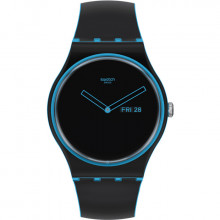 Swatch minimal line blue Uhr SO29S701